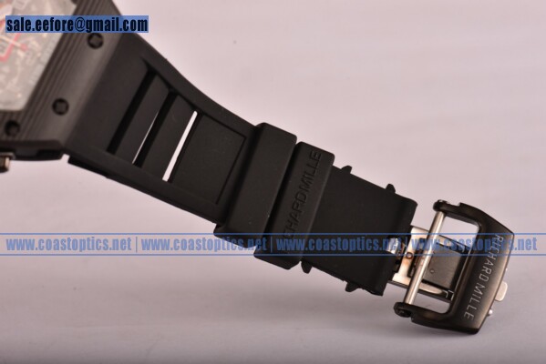 1:1 Replica Richard Mille RM 011 Felipe Massa Flyback Chronograph Watch Carbon Fiber